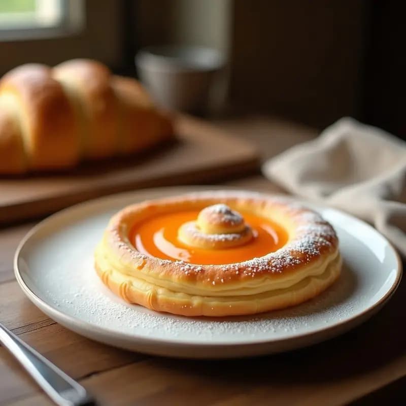 Ensaimada Mallorquina con Cabello de Ángel: Postre Tradicional para Desayunos Especiales