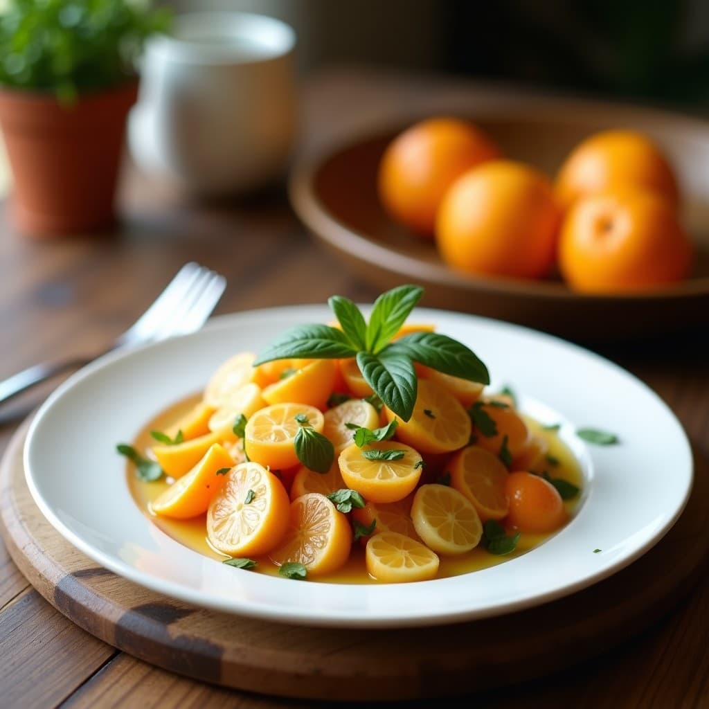 Ensalada de Alcachofas Asadas y Naranjas Sanguinas con Vinagreta de Vinagre de Módena: Receta Italiana Vegana y Sin Gluten