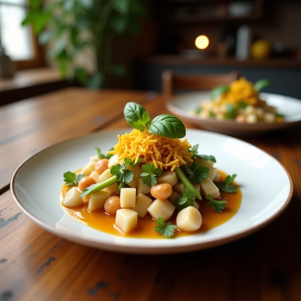 Ensalada de Alcachofas, Rúcula y Granada con Vinagreta de Mostaza y Miel: Receta Mediterránea en 10 Minutos