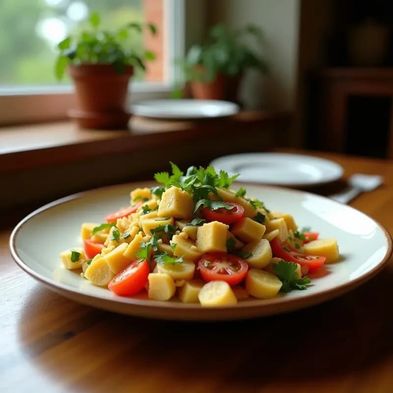 Ensalada Bardana con Grano de Trigo y Hierbas Frescas: Receta Turquía Sin Gluten