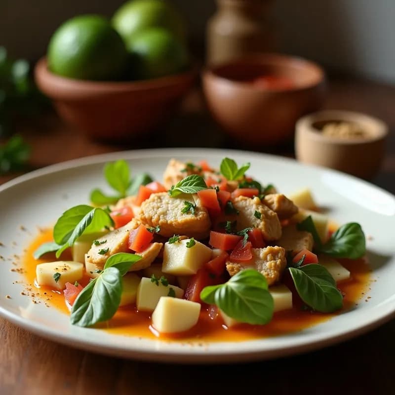 Ensalada César Ahumada con Pollo a la Parrilla: Receta Alta en Proteína y Sin Lácteos