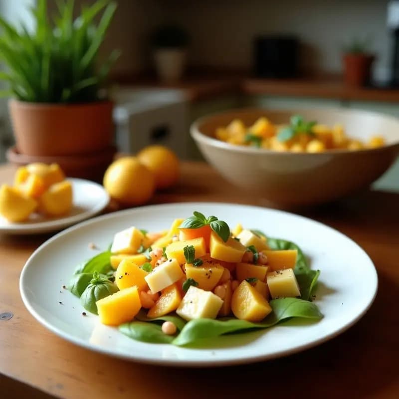 Ensalada Camelera con Morcilla y Manzana: Receta de Invierno en 10 Minutos