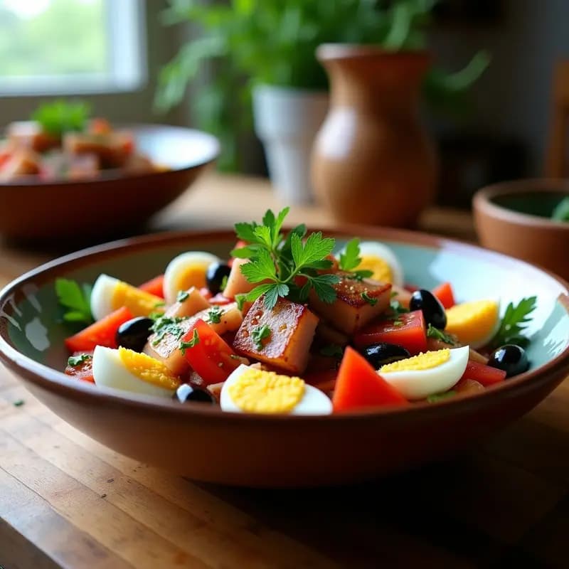 Ensalada Camerana con Ventresca y Bonito: Receta de Asturias Alta en Omega-3