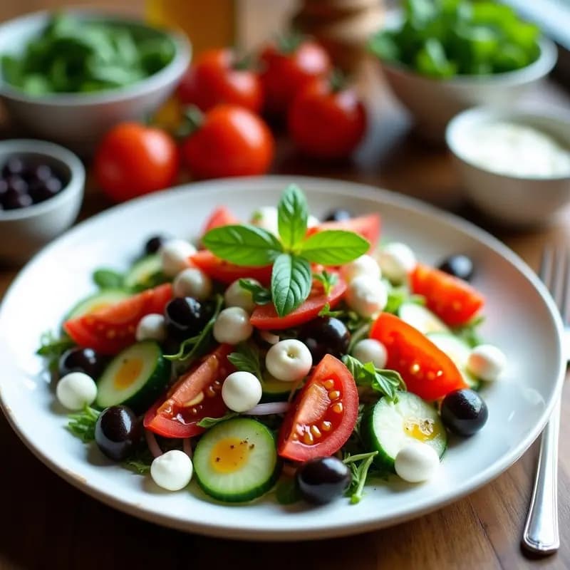 Ensalada Camperola de Verano: Receta Fresca y Rápida en 10 Minutos