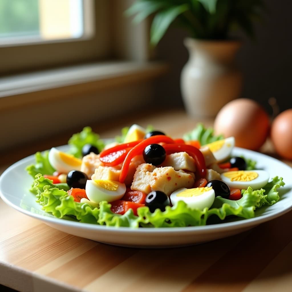 Ensalada de Canónigos con Bacalao Desalado y Vinagreta de Pimentón: Receta Española Keto