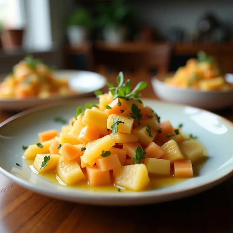 Ensalada de Canónigos con Naranja y Toque de Miel: Receta Fresca y Nutritiva en 10 Minutos