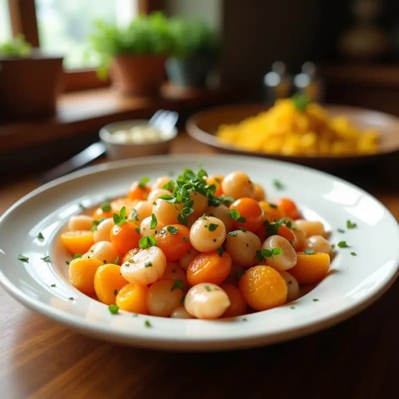 Ensalada de Canónigos, Naranjas y Gambas Ahumadas: Receta Fresca con Toque de Humo en 15 Minutos
