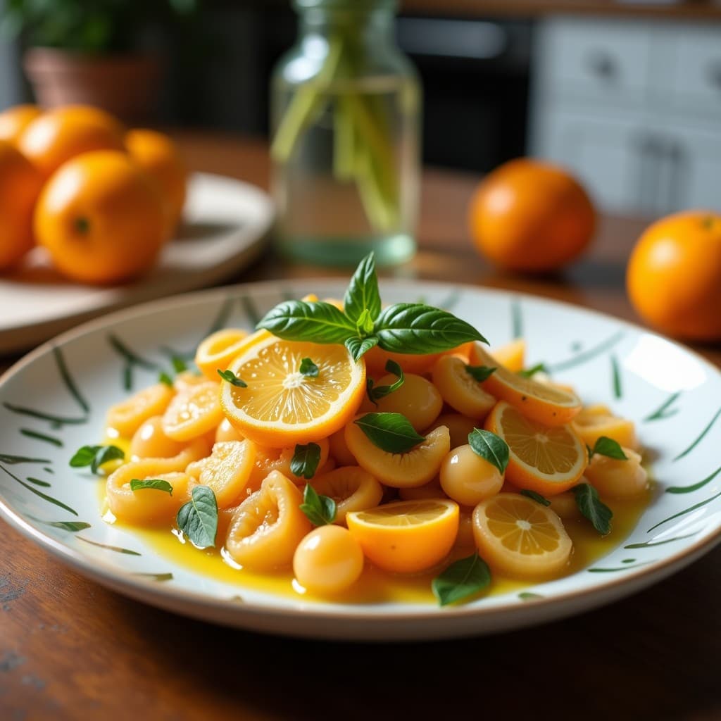 Ensalada de Canónigos con Vinagreta de Pistacho y Naranja Sanguina: Receta Española Vegana y Ligera