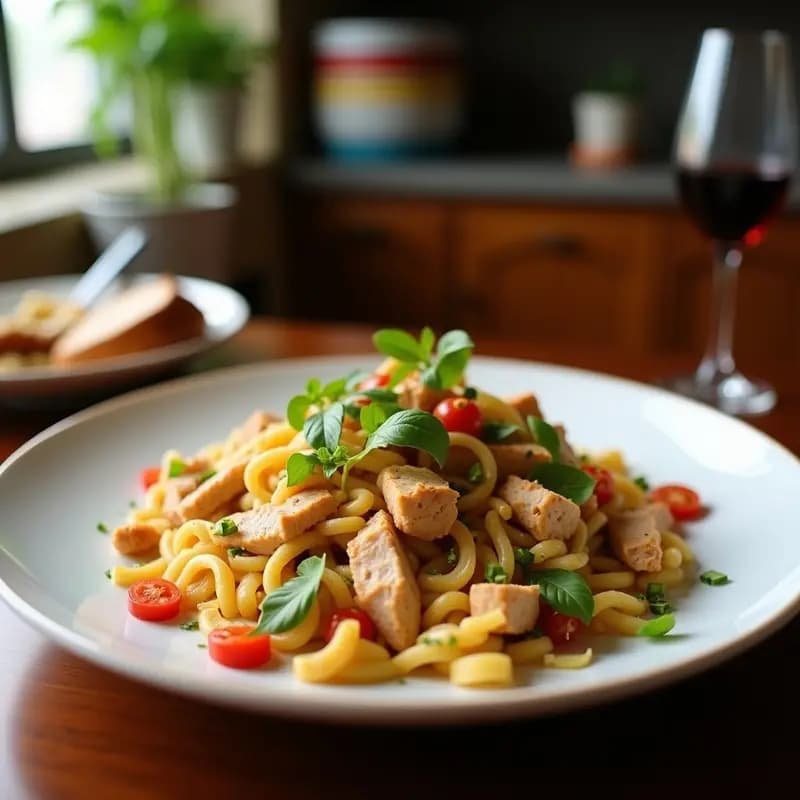 Ensalada César con Pollo Ahumado: Receta en Airfryer para Ahorrar Tiempo