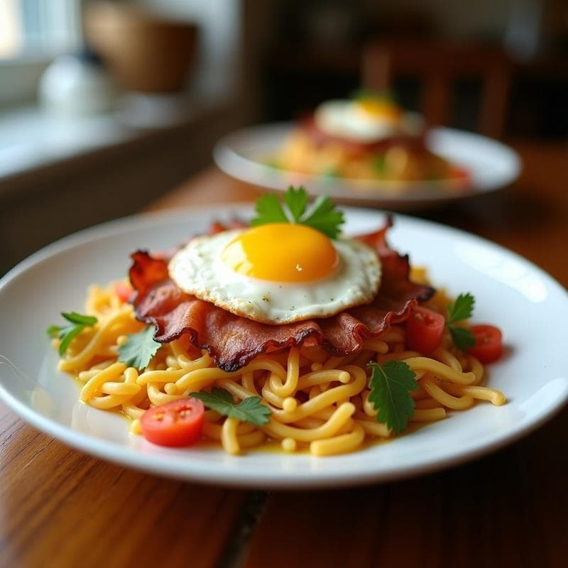 Ensalada César Keto con Bacon y Huevo: Receta Baja en Carbohidratos en 15 Minutos