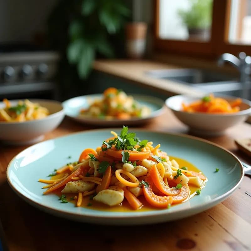 Ensalada César Vegana: Receta Crujiente en Airfryer con Toque Ahumado