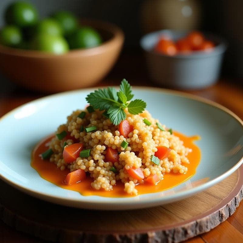 Ensalada de Ceviche Peruano con Quinoa: Receta Ultra Fresca con Toque Cítrico en 15 Minutos