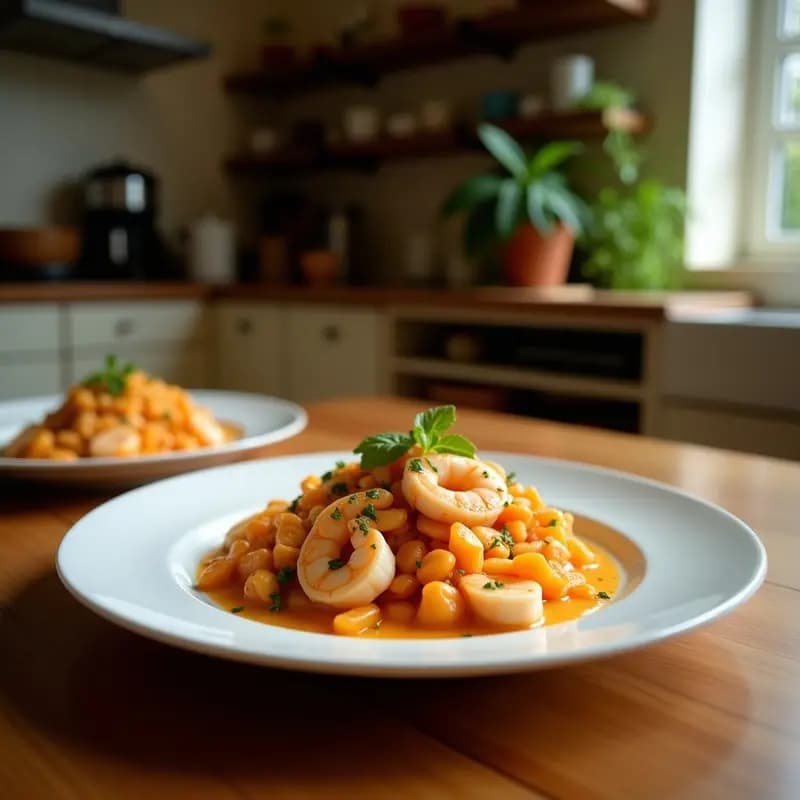 Ensalada Cítrica de Naranja y Gambas con Ajonjolí: Receta Fresca y Alta en Proteína en 15 Minutos