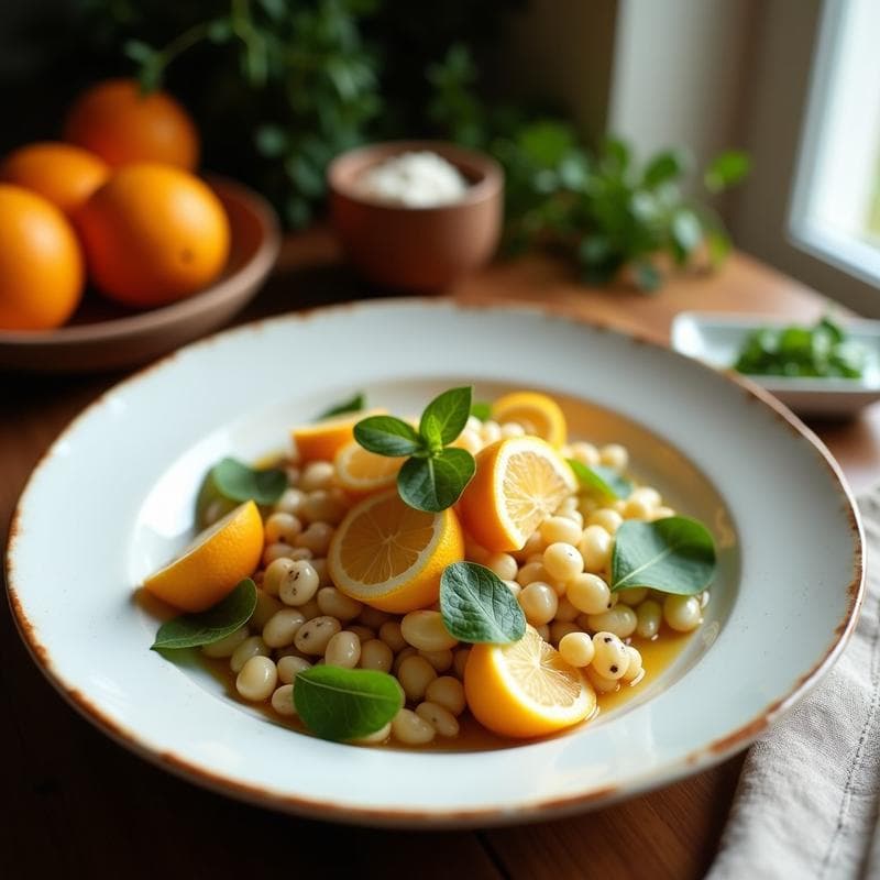 Ensalada de Cítricos y Granada con Menta: Receta Fresca y Detox en 10 Minutos