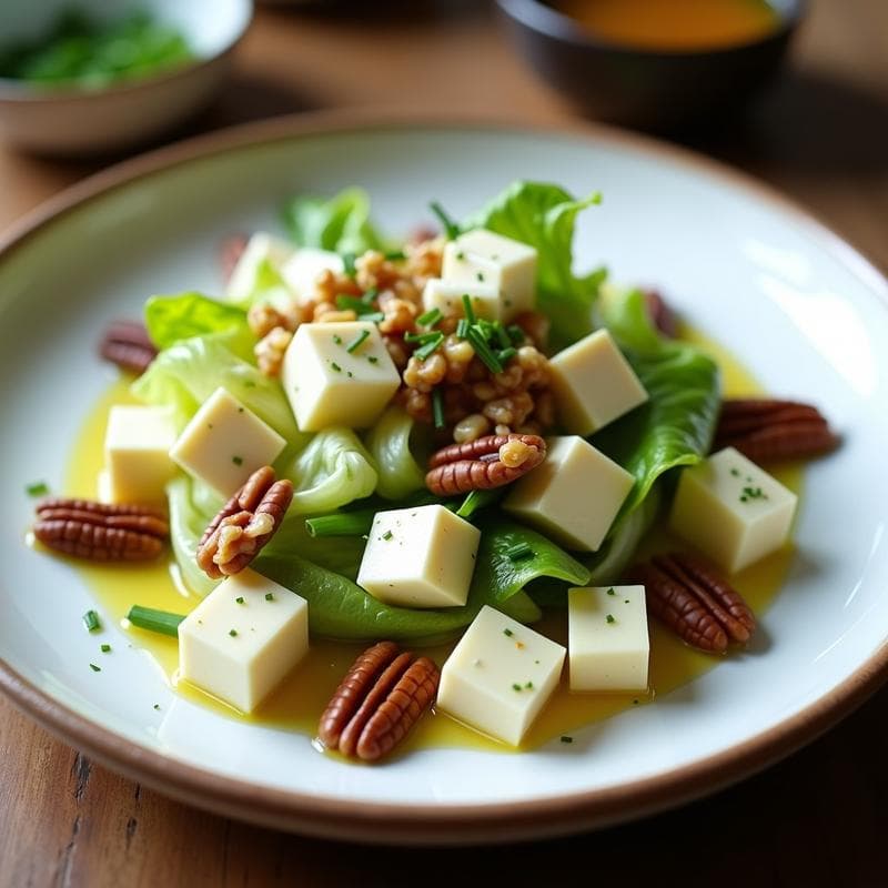 Ensalada de Endivias con Queso de Cabra y Vinagreta de Miel y Mostaza: Receta Belga