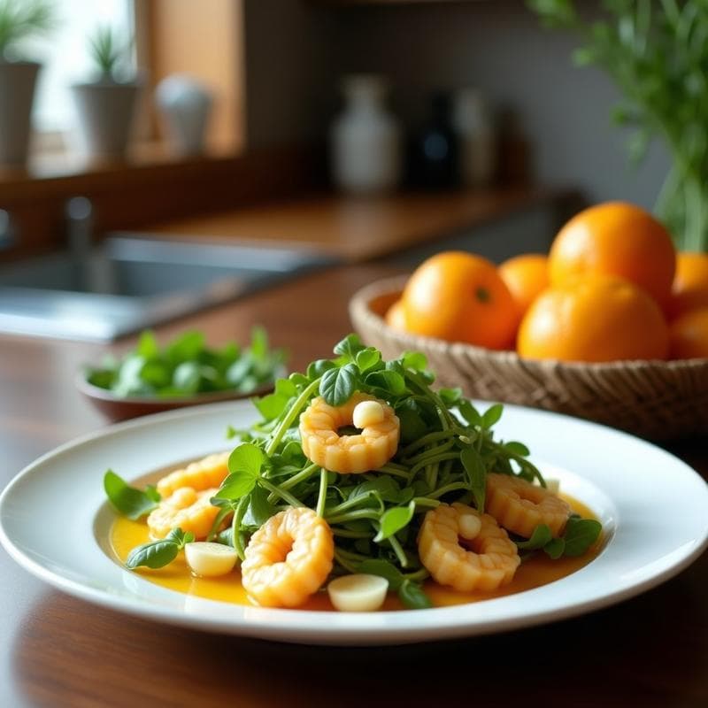 Ensalada de Espárragos Verdes con Vinagreta de Naranja y Azafrán: Receta gourmet sin gluten
