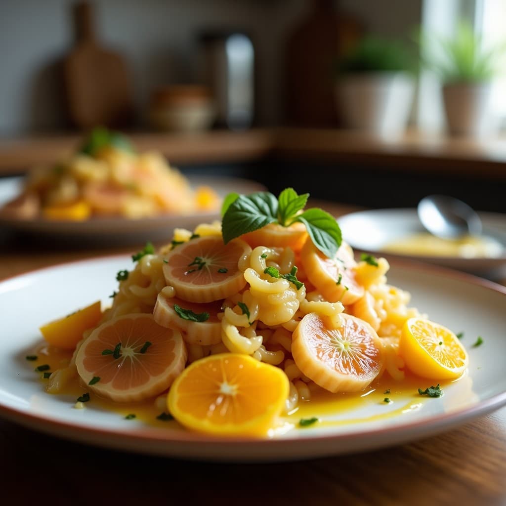 Ensalada de Fenogreco, Naranja y Aceitunas Negras con Vinagreta de Miel: Receta Turca Refrescante y Sin Gluten