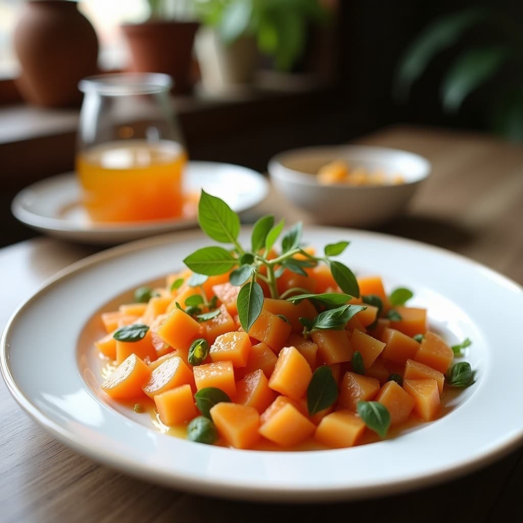 Ensalada de Fenogreco y Naranja Sanguina con Vinagreta de Azafrán: Receta Ayurvédica Detox