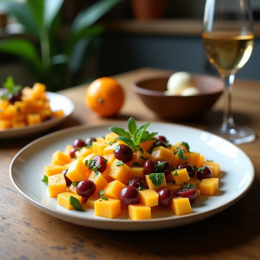 Ensalada de Hinojo, Naranja Sanguina y Aceitunas Kalamata: Receta Griega Sin Gluten y Crudivegana