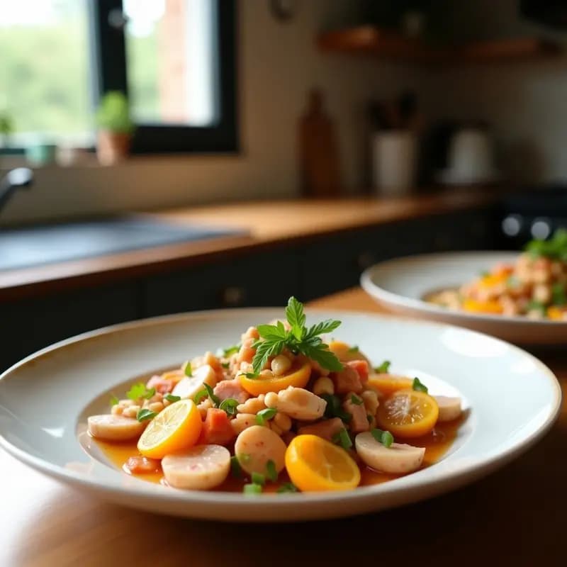 Ensalada Jarochas con Naranjas y Bacalao: Receta de Murcia Fresca y Ligera