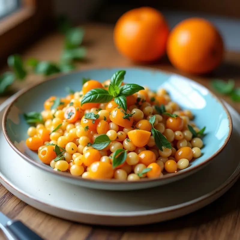 Ensalada de Lentejas con Granadas y Naranjas: Receta Persa Vegana y Alta en Hierro