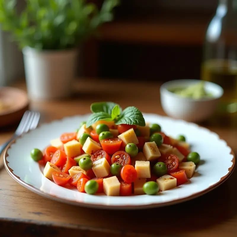 Ensalada de Lentejas con Ventresca y Pimiento Asado: Receta de Legumbres Andaluza