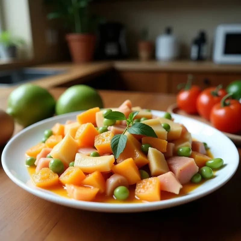 Ensalada Malagueña con Naranja y Bacalao: Receta Fresca y Nutritiva para el Verano