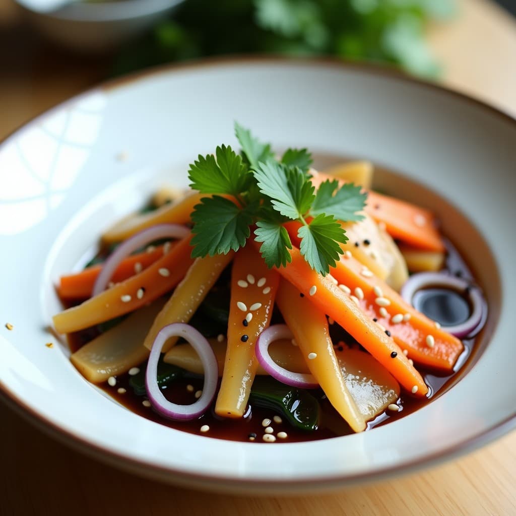 Ensalada de Medusa y Pepino de Mar: Receta China Alta en Colágeno y Omega-3