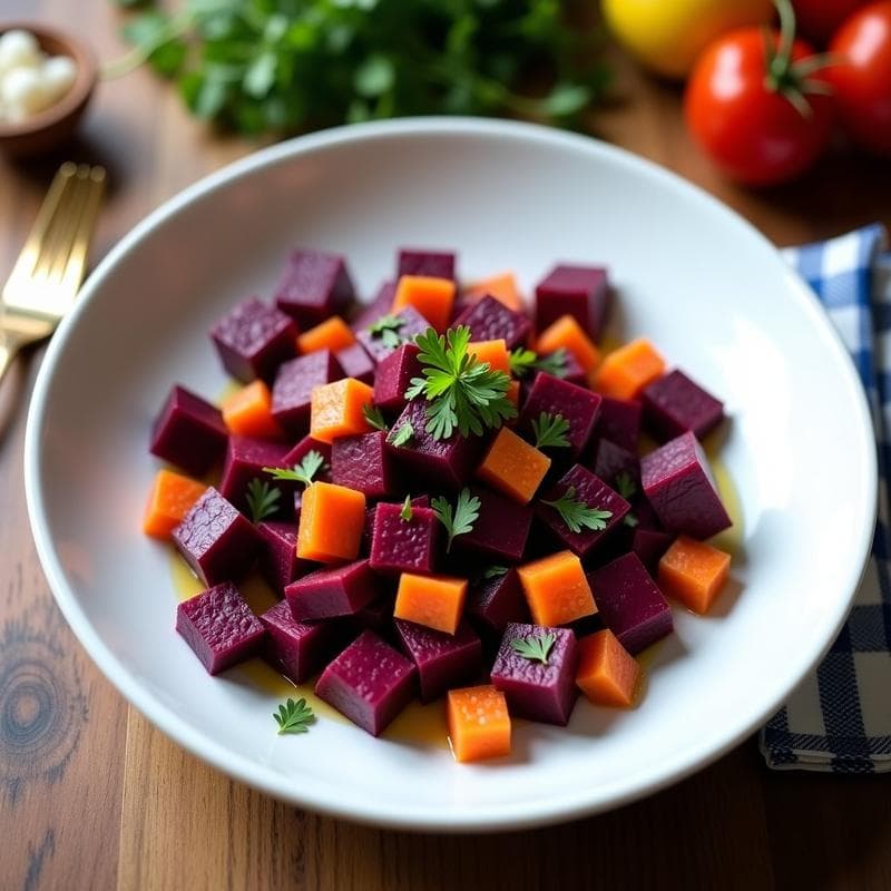 Ensalada Morada Boliviana: Receta Auténtica y Alta en Antioxidantes en 15 Minutos
