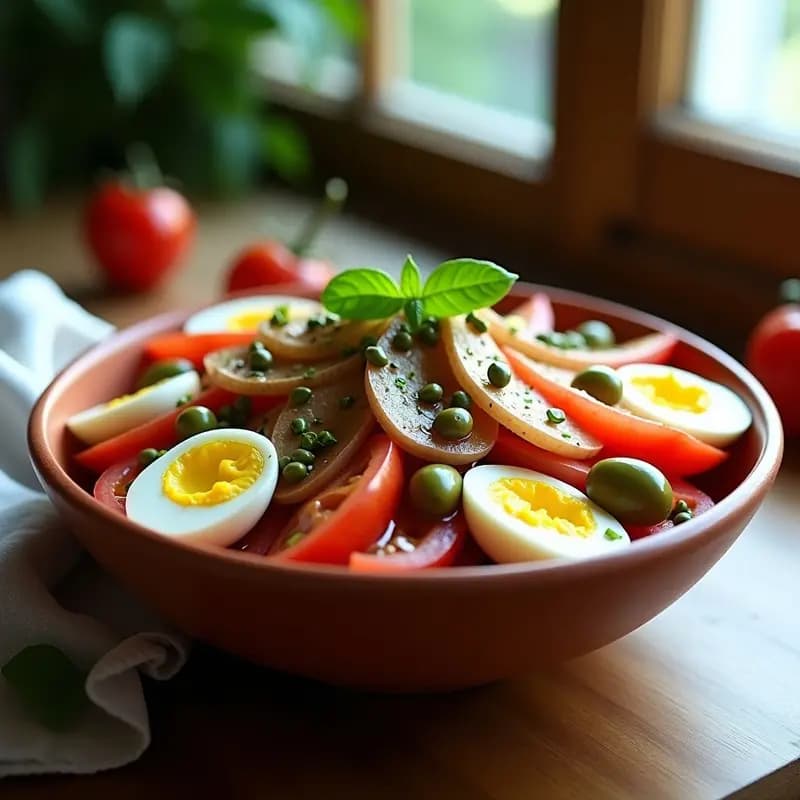 Ensalada Morsega Catalana con Ventresca de Bonito: Receta Tradicional en 15 Minutos