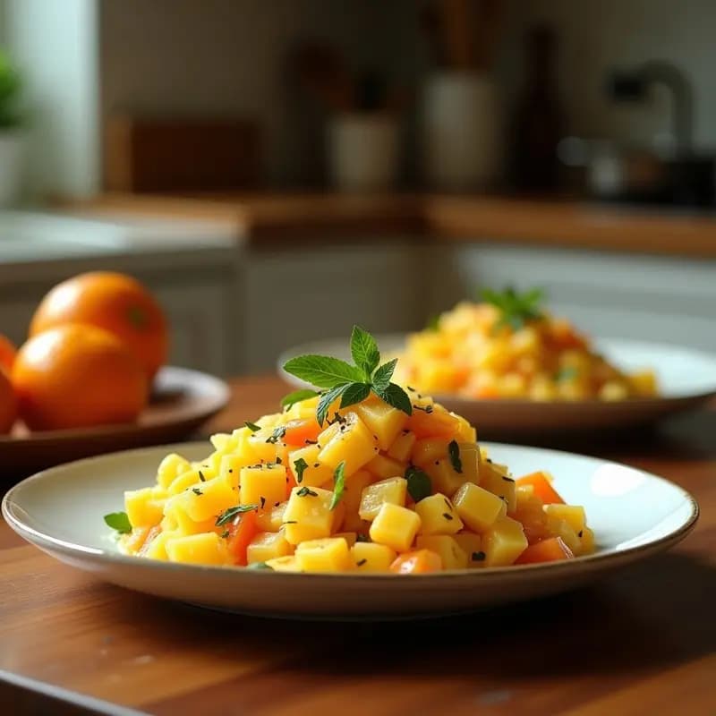 Ensalada Moruna con Naranjas y Aceitunas: Receta Refrescante y Alta en Hierro en 15 Minutos