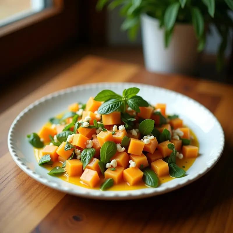 Ensalada Moruna con Remolacha y Naranja: Receta Fresca con Vinagreta de Azafrán en 15 Minutos