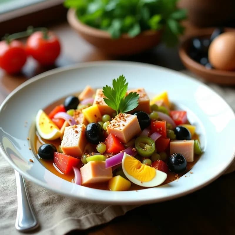 Ensalada Moruna de Ventresca de Atún: Receta Económica y Alta en Omega-3 en 15 Minutos
