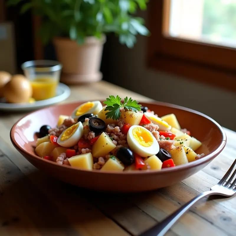 Ensalada Moruna con Ventresca de Atún: Receta en Thermomix con Toque Andaluz en 15 Minutos