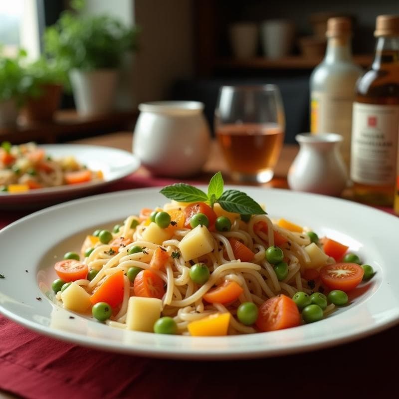 Ensalada Moruna con Ventresca y Naranja Sanguina: Receta Gourmet en 15 Minutos con Toque Árabe