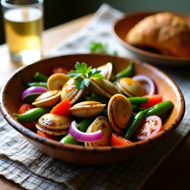 Ensalada de Nacoras a la Plancha: Receta Asturiana con Vinagreta de Sidra