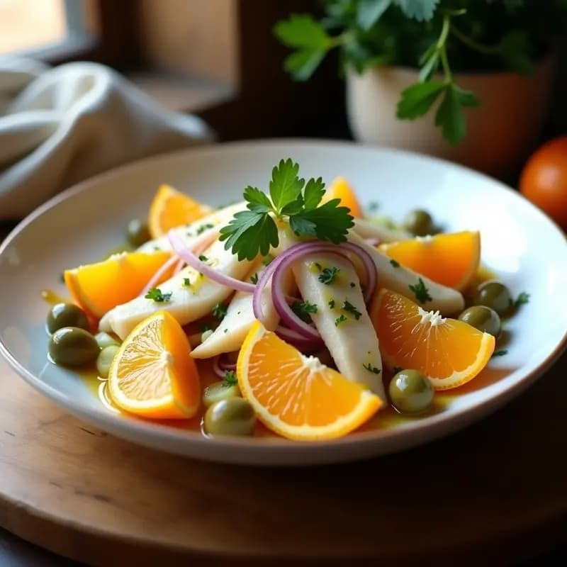 Ensalada de Naranja y Bacalao: Receta de Navidad Andaluza con Toque Ácido