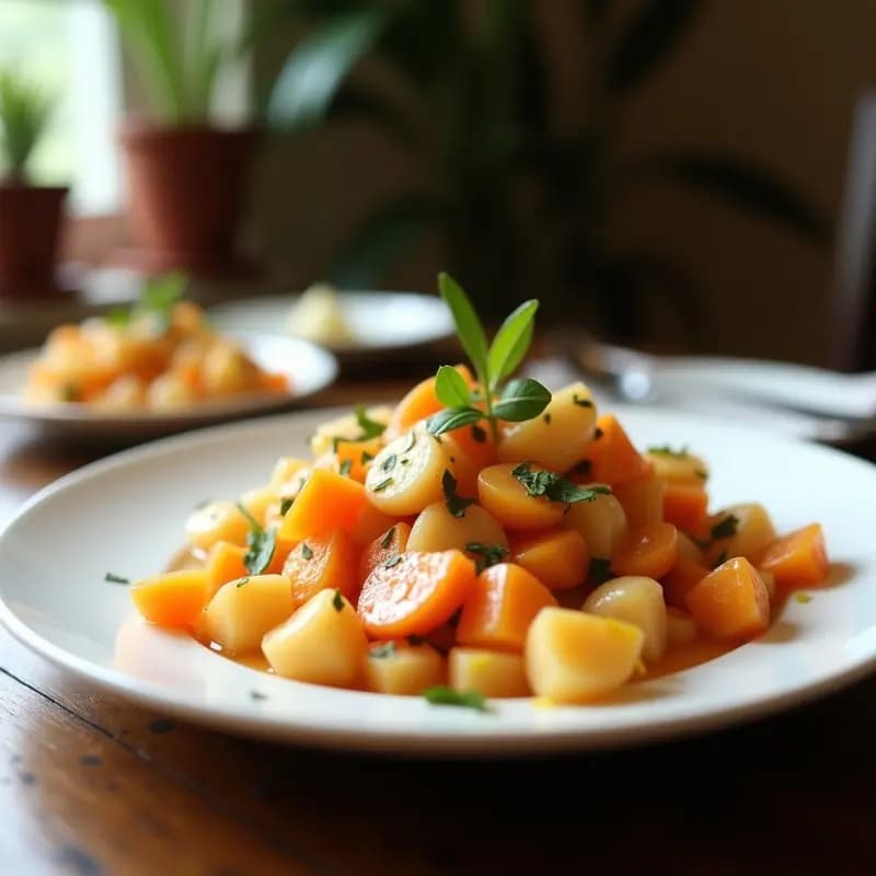 Ensalada de Naranja Sanguina y Bacalao Ahumado: Entrante Cítrico y Refrescante