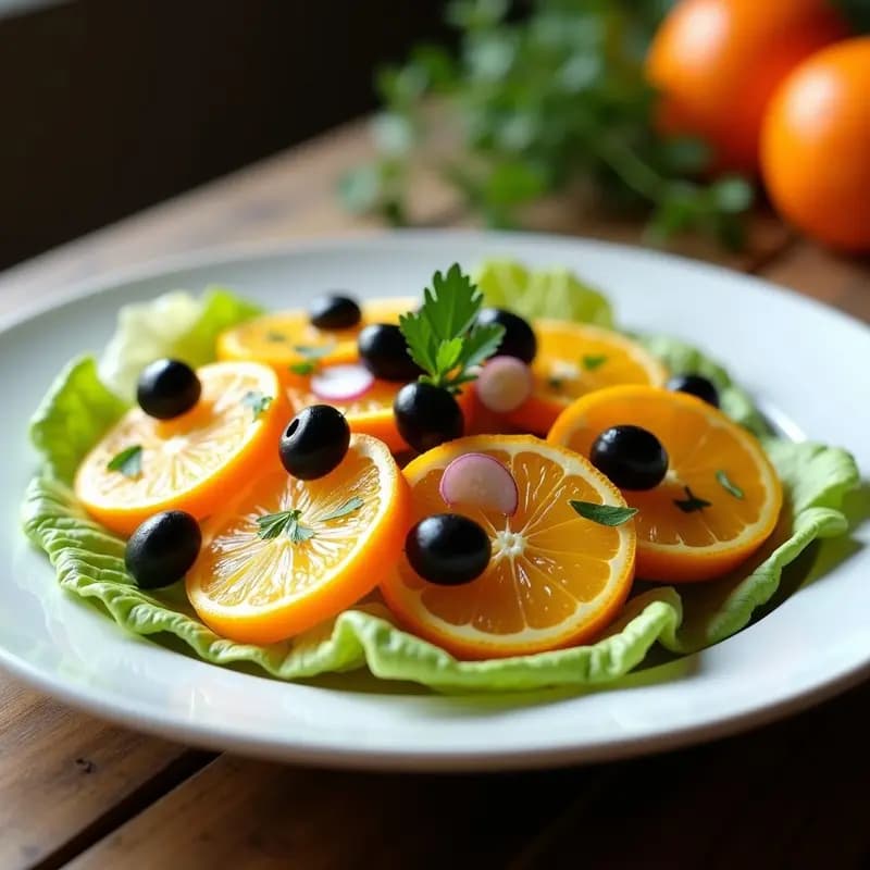 Ensalada de Naranjas con Aceitunas y Anchoas: Entrante Invernal con Toque Salado-Dulce