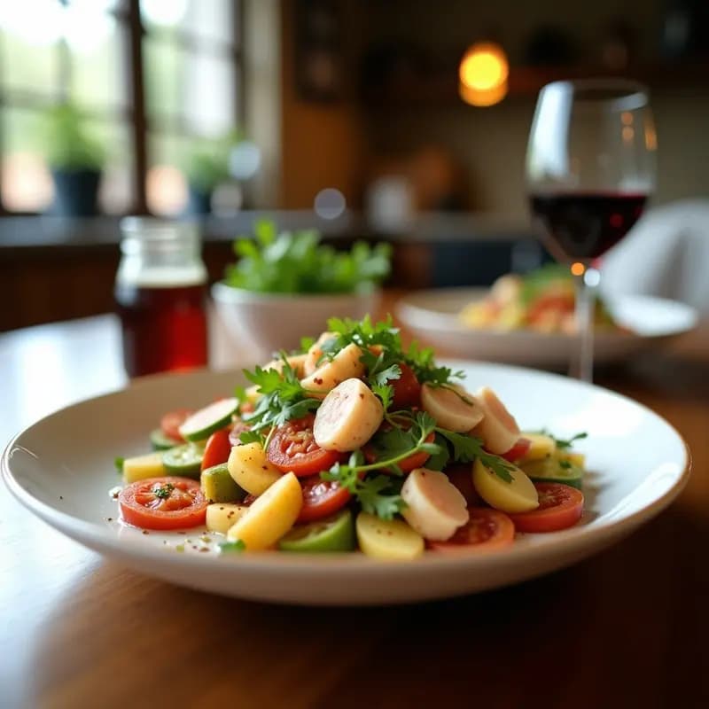 Ensalada de Pimientos Asados con Bacalao Desalado: Entrante Murciano de Semana Santa