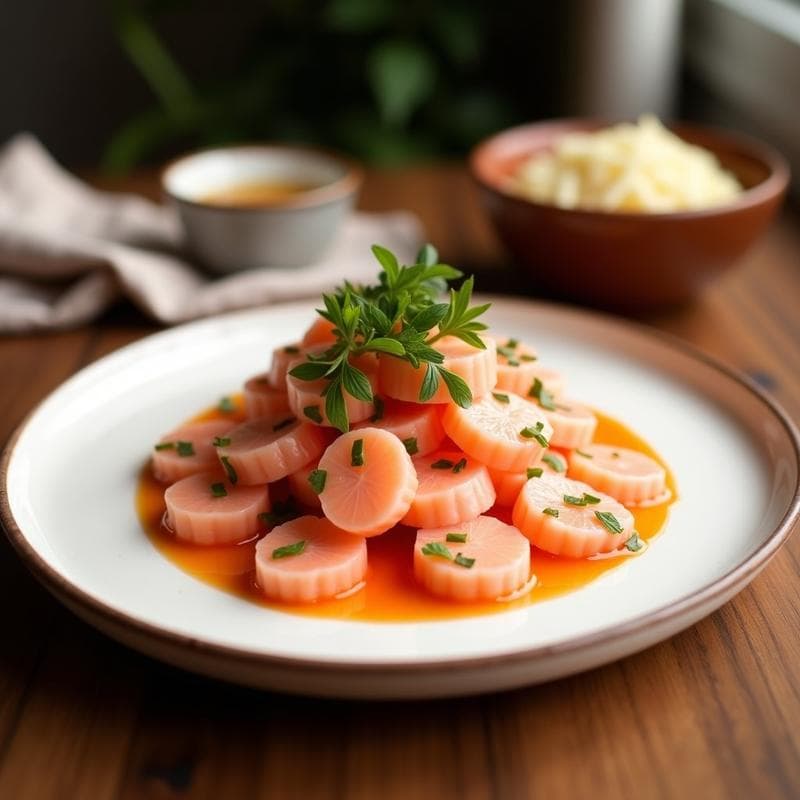 Ensalada de Pomelo Rosa y Ventresca con Vinagreta de Wasabi: Receta Alta en Omega-3