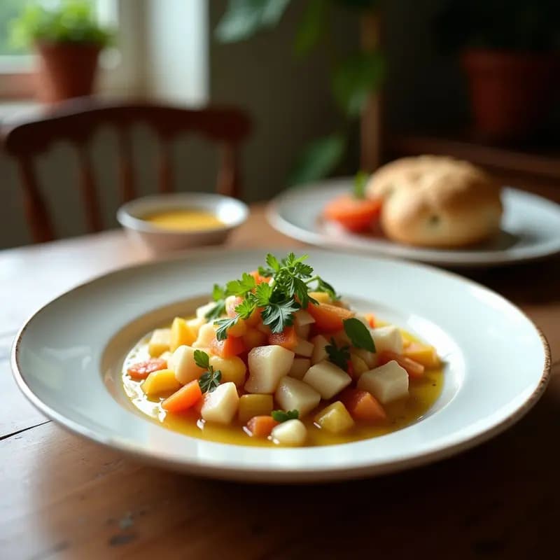 Ensalada de Remolacha y Bacalao: Receta Vasca en Conserva con Vinagreta de Sidra