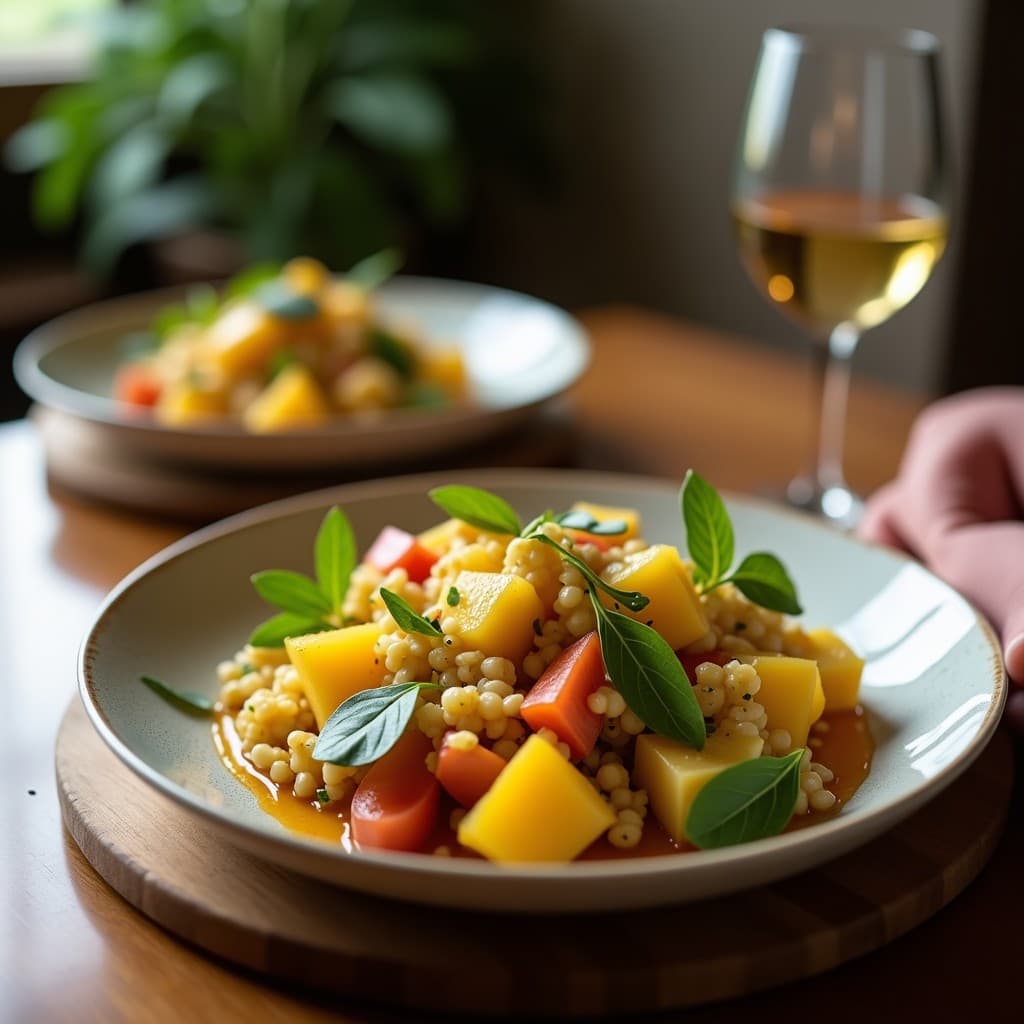 Ensalada de Remolacha Cruda y Queso de Oveja con Vinagreta de Naranja: Receta Española Gourmet
