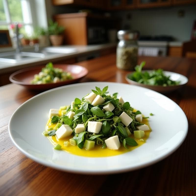 Ensalada de Watermelon, Feta y Menta con Toque de Pimienta: Receta Griega Refrescante