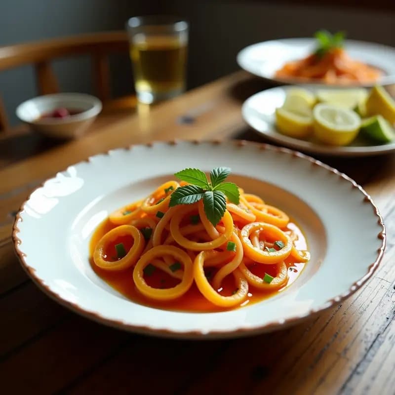 Ensalada Shirazi con Naranja Sanguina y Mentas: Receta Iraní Refrescante y Sin Gluten