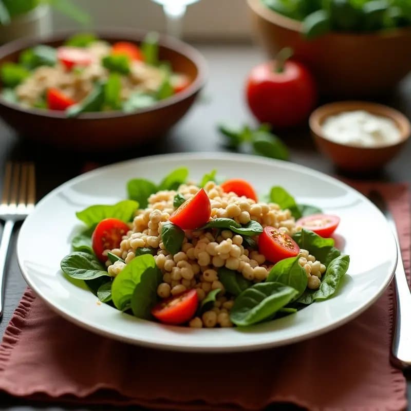 Ensalada de Tabulé con Granos de Grano Sarraceno: Receta Libanesa Sin Gluten