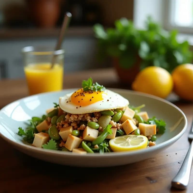 Ensalada Tína de Atún y Huevo: Receta Egiptíaca con Limón y Aceite de Oliva en 15 Minutos