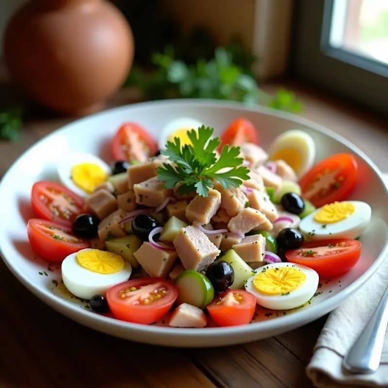 Ensalada de Tomate, Ventresca y Atún: Receta Refrescante y Llena de Omega-3