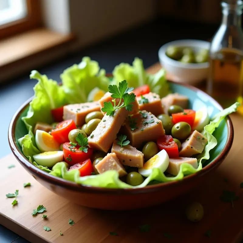 Ensalada de Ventresca y Pimientos Asados: Receta Vasca con Toque Ahumado y Sin Gluten