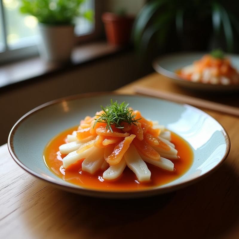 Ensalada de Watakushi con Vinagreta de Ciruela Umeboshi: Receta Japonesa Crudivegana en 10 Minutos
